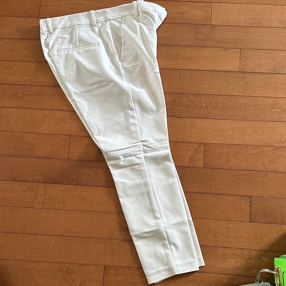 H&M Men's Crisp White Dress Pants